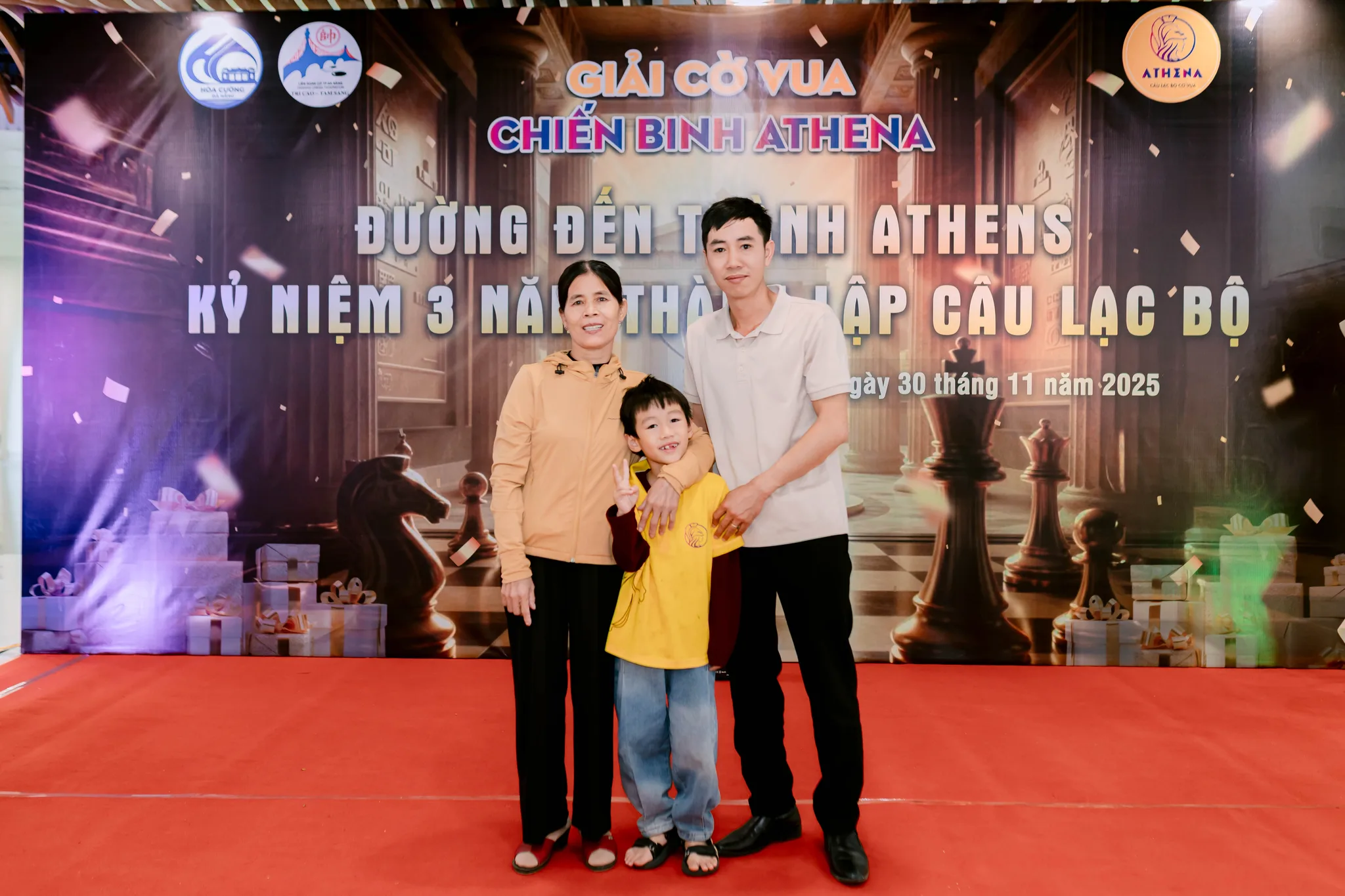Khoảnh khắc sự kiện tại CLB Cờ Vua Athena
